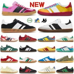 2024 new Designer classic Vegan mens women Casual Shoes Mexico Vegan Black White Gum Blue Beige Pink Velvet OG Bonner Pulse Mint Yellow