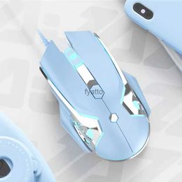 Mice AJAZZ AJ120 wired gaming mouse up to 8000DPI suitable for PC with optional white blue and pink mice H240407