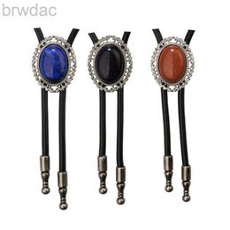 Bolo Ties Bolo Tie for Men Teens Cowboy Western Cowgirl Alloy Sweater Shirt Decors Necktie 240407