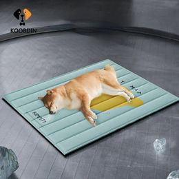 Pet Summer Mat Gel Ice Mat Dog Mat Cat Mat Cooling Mat Ice Mat Anti Scratch Easy To Clean KOOBDIN 240403