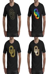 Mens printing Oklahoma Sooners football Golden logo black t shirt Funny Slogan Make a Shirts College sunflower Gay pride rainbow S8025828