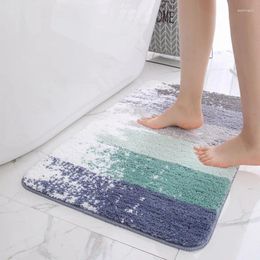 Carpets Minimalist Nordic Home Flocking Carpet Mats Into The Bedroom Bathroom Absorbent Non-slip