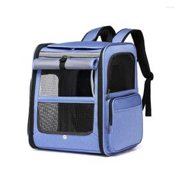 Cat Carriers Dog Universal Carrier Large Capacity Basket Ventilation Breathable Animal Backpack Easy To Clean Transport Cage