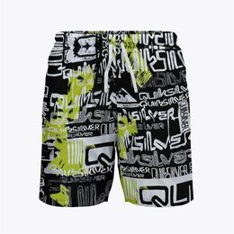 Mens Bermuda Shorts Board Shorts Swimwear Leisure Quick Drying Swimming Trunks For Men De Bain Homme Beach Surfing Shorts 240402