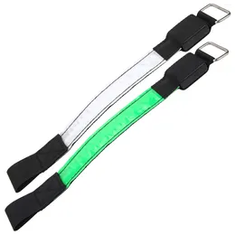 Waist Support Sport Light Armband LED Armbelt Nylon Lattice Hook Loop Design For Walking Cycling Concerts Outdoor Sports Camping