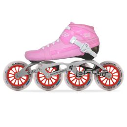 Processors 2019 Original Bont Pursuit Speed Inline Skates Heatmoldable Carbon Fibre Boot 6061 Frame Elemental 4*90/100/110mm Wheels Patines