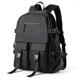 Waist Bags Backpack Men's Fashion Trend Personal Computer High School Student Schoolbag Leisure Korean Travel Bag