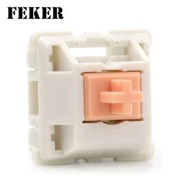 Cases Aniy Feker Holy Panda Mechanical Keyboard Tactile Switches Twostage Spring 67g 3 Pin Nylon Polycarbonate Material Custom Switch