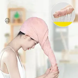 Towel Hair Drying Cap Quick Bath Microfiber Shower Hat Soft To Woman Absorb Water Bathroom Head Wrap Turban