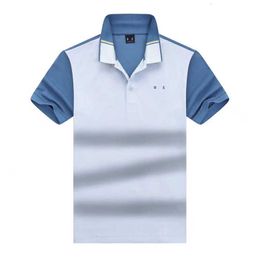 Bosss Polo Shirt Mens Designer Polos t Shirts Casual Business Golf T-shirt Pure Cotton Short Sleeves T-shirt 2024 Fashion Brand Summer Top Clothes Bizx