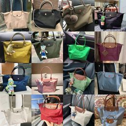 Women Designer totes luxury Men large handbag nylon fold shopping bag 46 colors outdoor travel duffle bag Dumpling crossbody shoulder bag hobo handbags