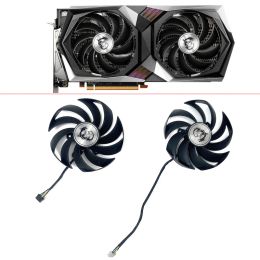 Pads cooling PLD10010S12HH 95MM 4PIN RTX3060 Ti GPU FAN For MSI Radeon RX 6700 XT Gaming X GeForce RTX 3060 Graphics card GPU FAN