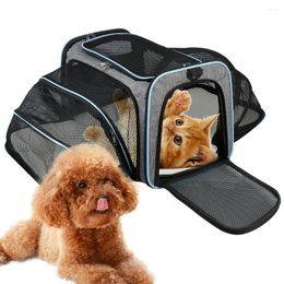 Cat Carriers Portable Pet Carrier Bag Supplies Dogs Cats Ventilate Transport Travel Breathable