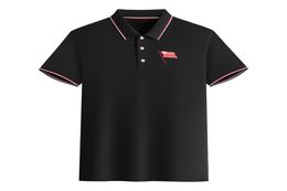 KS Cracovia Football Club Summer Men039s Slim Fit Golf Polo TShirt Short Sleeve Polo Casual T shirt Sportswear4147668