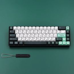 Accessories green keycaps Botanical PBT sublimation cherry height for GMK RK61 64 nj68 84 87 104 108 mechanical keyboard