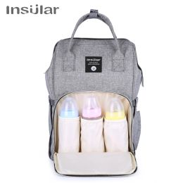 Bags New Large Capacity Mummy Maternity Nappy Bag Baby Changing Backpack Diaper Bag Organizer For Mother Mom MultiFunction Bolsa