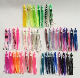 45inch Cheap With eyes Octopus Fishing Lure Soft Baits Game Fishing Lures Fishing tackle Colour Mixed5914618