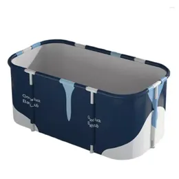 Storage Bags Foldable Shower Tub Large Capacity Bathtub Efficiently Maintaining & Cold Temperature Bathroom Folding SPA For