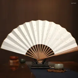 Decorative Figurines Chinese Folding Fan Ancient Style Painting Creation Blank Diy Hand-painted