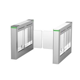 Automatisk Swipe Card Access Control för Door Entry Pass System Swing Barrier Gate med QR -kodläsarens hastighetsgrindstyrning