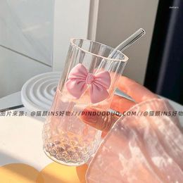 Mugs Hands Accompanying Bridesmaid Practical Cup Ins Style High Beauty Colourful Girl Glass With Straw Cold Drink