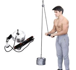 Pull Down Fitness Trainer Accessories Pulley Gym Equipment For Home Workout Fitness Weights Sport Exercise Musculation Training7209298