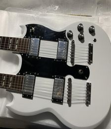 Characteristics of SG 2 neck 126 string The electric guitar and hardcase EMS6270090