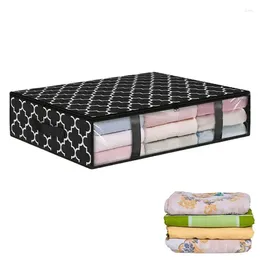 Storage Bags Under Bed Containers Large Underbed Breathable Zippered Organiser For Bedroom Foldable