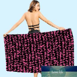 Lux Beach Towel Superfine Fibre Is Not Easy to Shed Hair and Absorb Water Factory Direct Sales Swimming Portable Printed Bath Towels Wholesale