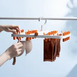 Hangers Todayyes Home Multi-functional Hooks Sun Socks Multi-clip Drying Clip Students Children Artefacts Hanging Storage Racks