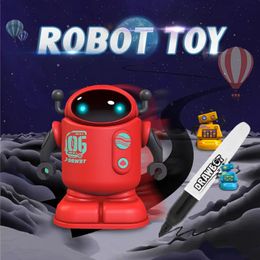 Novelty toys HeLICMax Draw Line Robot Drawbot line tracking Gibbi Planet Programming Accompany Toys for Children Gift 240407