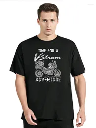 Men's T Shirts Suz Dl1000 Dl 650 V Strom Vstrom Adventure Motorcycle Motorrad Fans Shirt Fashion Unisex Men Clothing Oversized Tshirt