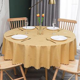 Table Cloth 120/150cm Washable Decorative Cover Indoor Holiday Home Party Tablecloth Outdoor Banquet Catering Supplies