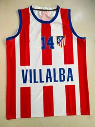 Basketball Jersey Atleti Villalba Walter Berry Old European Season Adult Can be customized