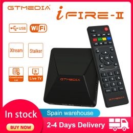 Box Hot Android TV BOX GTMEDIA IFIRE2 1080P H.265 WIFI Set Top Box Multimedia Player Internet TV Receiver TV Box Ship from Spain