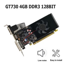 Mice Gt730 128bit Game Video Card Pciexpress2.0 16x 4gb Ddr3 Desktop Computer Graphics Card Hdmicompatible+vga+dvi for Laptop Pc