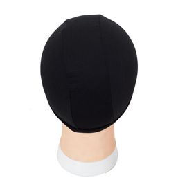 8pcs weaving caps spandex dome wig cap for making wigs black weave cap invisible hair net nylon stretch wig net cap4323460