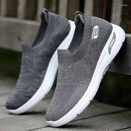 Casual Shoes Slip On Men Summer Soft Loafers Lightweight Mesh Men's Sneakers Tenis Masculino Zapatillas Hombre