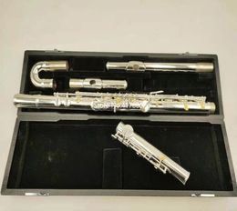 High Quality MURAMATSU Alto Flute G Tune 16 Closed Hole Keys Sliver Plated Professional Musical Instrument with case 8021470