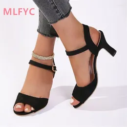 Dress Shoes Sandals For Women In Europe And America Simple Fashionable Fish Mouth High Heel Sexy