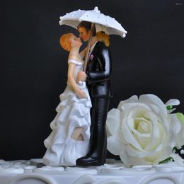 Party Supplies Personalised Wedding Cake Top Bride And Groom Couple Figurine Customised Funny Decoration Love Stroll