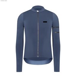Men's T-Shirts 2024 NEW Top Quality Unisex Pro Aero Fit Thermal Fece Winter Cycling Jerseys Long Seve Brushing inside Rctive H240407