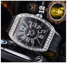 MenWatch Fashion Luxury Quartz Wristwatches Blue Yacht Series Stainless Steel Bucket Type Male Clock FM Relogio Masculino
