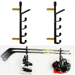 Decorative Plates 2Pcs/Lot Hockey Stick Display Holder/Lacrosse Hanger Rack Home/Office Wall Mount