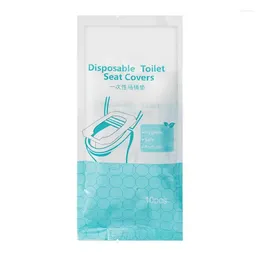 Toilet Seat Covers Safety Disposable Paper Bathroom Supplies For Travel Plastic Cover Portable