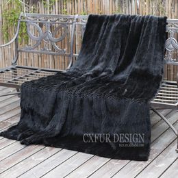 Blankets CX-D-21A 200X150 Custom Made Hand Knitted Real Blanket