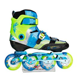 Sneakers Eur Size 3038 Adjustable Roadshow Rx3cc Child Inline Skates Carbon Fiber Kid's Roller Skating Shoes Slalom Sliding Patines