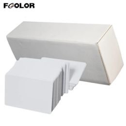 Cards Customizd design Wholesale blank pvc inkjet white pvc card 86*54 for Epson L805 pvc card printer printing business. ID Card