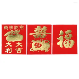 Gift Wrap Small Exquisite Chinese Lucky Money Wish Blessing Pockets Spring Festival Mini Coin Year Red Envelope