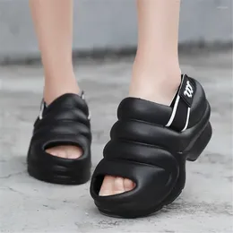 Slippers Round Foot Hight Heels Swimming Vip Luxury Shoes Woman Women Sandal Sneakers Sports Fast Link